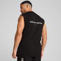 Férfi edzőpóló PUMA x HYROX Cutoff Tank fekete 4
