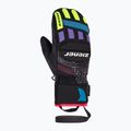 ZIENER Gyermek síelő kesztyű Luron Aquashield PR Mitten multicolor 2