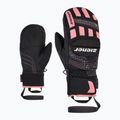 Gyerek síkesztyű ZIENER Luron Aquashield PR Mitten black/pink vani 7