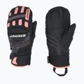 Gyerek síkesztyű ZIENER Luron Aquashield PR Mitten black/pink vani