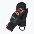 Gyerek síkesztyű ZIENER Luron Aquashield PR Mitten black/pink vani