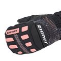 Gyerek síkesztyű ZIENER Luron Aquashield PR Mitten black/pink vani 4