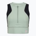 női edzőpóló BOGNER FIRE+ICE Caia 1/4 Zip eucalyptus