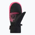 Gyerek síkesztyűk ZIENER Luuki-Z Aquashield black/pop pink 3