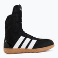 Férfi bokszcipő adidas Box Hog Wide black/white 2