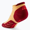 CEP Női kompressziós zokni Run No Show 5.0 marigold/burgundy 3
