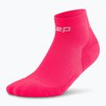 CEP női kompressziós zokni Run Low Cut 5.0 rózsaszínű 2