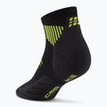 CEP női kompressziós zokni Run Low Cut 5.0 fekete/lime 3