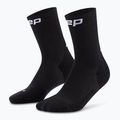 CEP Női kompressziós zokni Run Mid Cut 5.0 fekete