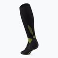 CEP Férfi kompressziós zokni Run Tall 5.0 fekete/lime 3