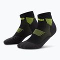 CEP Férfi kompressziós zokni Run Low Cut 5.0 fekete/lime