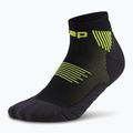 CEP Férfi kompressziós zokni Run Low Cut 5.0 fekete/lime 2