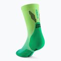 CEP férfi kompressziós zokni Run Edt. Gradient Mid Cut Compression 5.0 zöld/lime fade 3