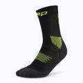 CEP Férfi kompressziós zokni Run Mid Cut 5.0 fekete/lime 2