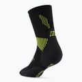 CEP Férfi kompressziós zokni Run Mid Cut 5.0 fekete/lime 3
