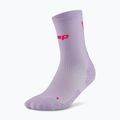 Női zokni CEP Ultralight Mid Cut 4.0 lilac/pink 2