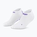 Férfi kompressziós zokni CEP Ultralight No Show 4.0 white
