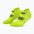 Női kompressziós zokni CEP Run No Show 5.0 lime/black