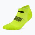 Férfi kompressziós zokni Cep Run No Show 5.0 lime/black 2