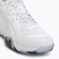 Kézilabda cipő PUMA Eliminate NITRO SQD 4 puma white/baltic sea blue/fresh water 7