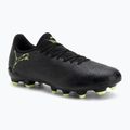 Férfi futballcipő PUMA Future 8 Play FG/AG puma fekete/fizzy light/zöld terepjáró