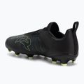 PUMA Future 8 Match LL FG/AG Jr gyermek futballcipő puma fekete/fizzy light/zöld terep 3