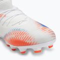 PUMA Future 8 Match FG/AG Jr gyermek futballcipő puma fehér/puma fekete/izzó vörös 7