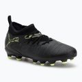 PUMA Future 8 Match FG/AG Jr gyermek futballcipő puma fekete/fizzy light/zöld terep