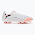 Férfi futballcipő PUMA Future 8 Play FG/AG puma fehér/puma fekete/izzó vörös 2