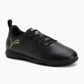 PUMA Future 8 Play TT Jr gyermek focicipő puma fekete/fizzy light/zöld terepcipő