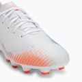 PUMA Future 8 Play FG/AG Jr gyermek futballcipő puma fehér/puma fekete/izzó vörös 7