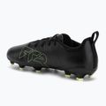 PUMA Future 8 Play FG/AG Jr gyermek futballcipő puma fekete/fizzy light/zöld terep 3