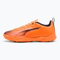 PUMA Ultra 6 Play TT Jr heat fire/puma fekete/izzó piros gyermek focicipő