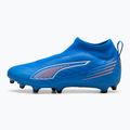 PUMA Ultra 6 Match+ LL FG/AG Jr gyermek focicipő ultra kék/puma fehér/izzó piros 8