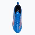 PUMA Ultra 6 Play FG/AG Jr gyermek futballcipő ultra kék/puma fehér/izzó piros 5