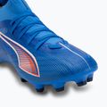 PUMA férfi futballcipő Ultra 6 Match+ FG/AG ultra kék/puma fehér/puma fekete 7
