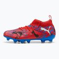 PUMA Future 8 Match Playmakers FG/AG Jr gyermek focicipő puma piros/puma fekete/ultrakék/rózsaszín pixel
