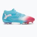 PUMA Future 8 Ultimate Re-Charge FG férfi futballcipő hero blue/puma white/sunset pink 2