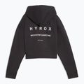 Női pulóver Puma Hyrox World Cropped Hoodie black/white 2