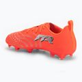 Gyerek focicipő PUMA Future 9 Play FG/AG Jr glowing red/puma white/puma black/puma silver 3