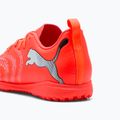 Gyerek focicipő PUMA Future 9 Play TT Jr glowing red/puma white/puma black/puma silver 8