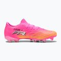 Futballcipő PUMA Future 9 Match Fusion FG/AG poison pink/puma white/sun stream/bright aqua/puma black 2