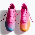 Futballcipő PUMA Future 9 Match Fusion FG/AG poison pink/puma white/sun stream/bright aqua/puma black 5