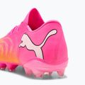 Futballcipő PUMA Future 9 Match Fusion FG/AG poison pink/puma white/sun stream/bright aqua/puma black 6