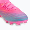 Gyerek focicipő PUMA Future 9 Pro FG/AG Jr poison pink/puma wht/sun stream/bright aqua/puma blk 7