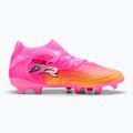 Gyerek focicipő PUMA Future 9 Pro FG/AG Jr poison pink/puma wht/sun stream/bright aqua/puma blk 2