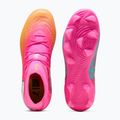 Gyerek focicipő PUMA Future 9 Pro FG/AG Jr poison pink/puma wht/sun stream/bright aqua/puma blk 5