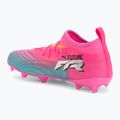 Gyerek focicipő PUMA Future 9 Match FG/AG Jr poison pink/puma white/sun stream/bright aqua/puma black 3