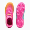 Gyerek focicipő PUMA Future 9 Match FG/AG Jr poison pink/puma white/sun stream/bright aqua/puma black 3