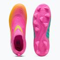 Gyerek focicipő PUMA Future 9 Match LL FG/AG Jr poison pink/puma white/sun stream/bright aqua/puma black 4
